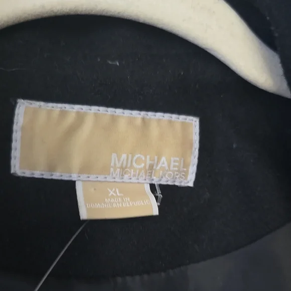 Michael Kors Black Trench Coat - Picture 2 of 8